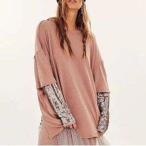 NWOT Free People: Nellie Sequin Twofer